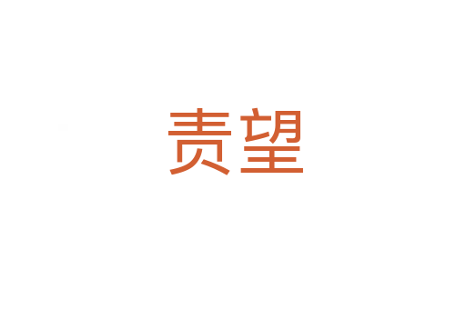 责望