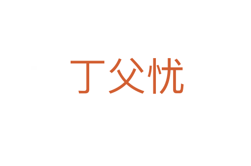 丁父忧