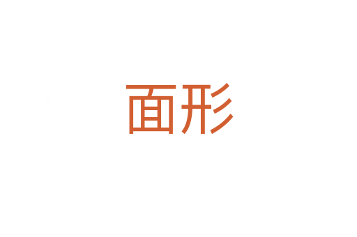 面形