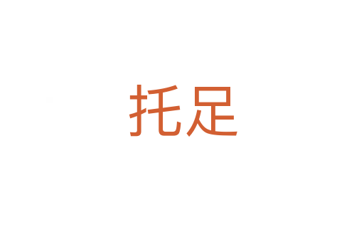 托足