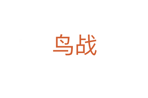 鸟战