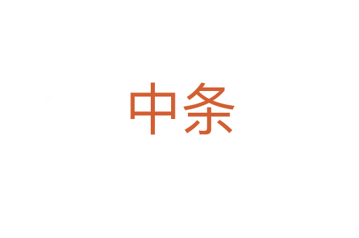 中条