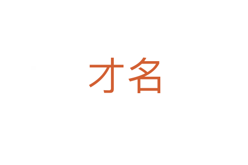 才名