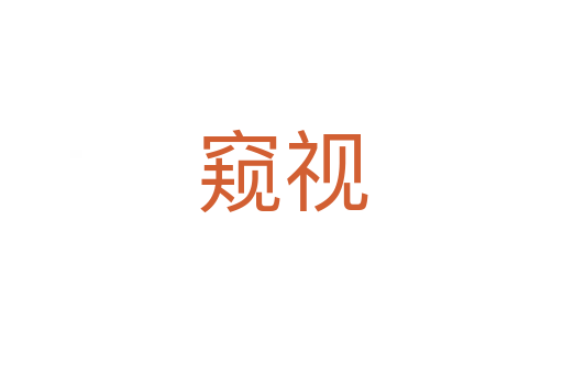窥视